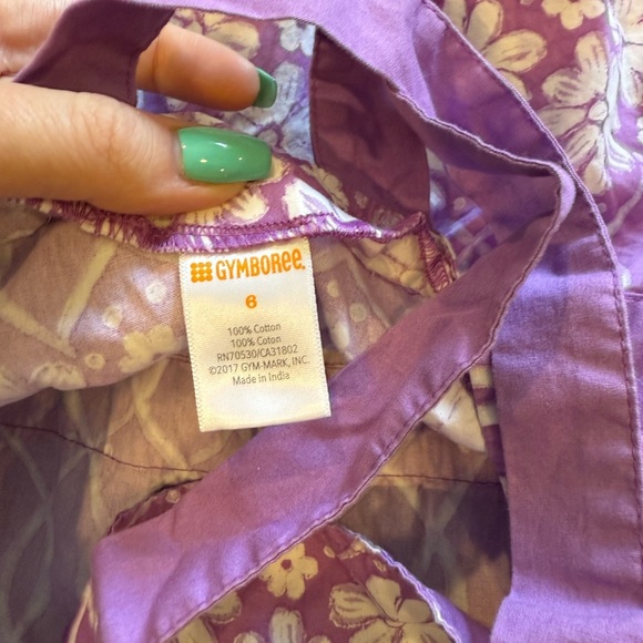 Gymboree Pink and Gold Sleeveless Sundress - Picture 4 of 5